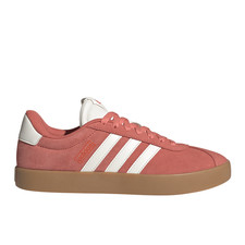 adidas Vl Court 3.0 Lace Up Womens Red Sneakers Casual Shoes JP5327
