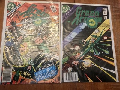 Green Arrow # 2 + 3 Lot DC Comics 1983  Issue Set Arrow Black Canary VF-