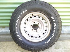 Isuzu D-Max wheel 16 inch steel with all terrain tyre ideal spare Mk2 2017