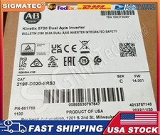 NEW Allen Bradley 2198-D020-ERS3 Kinetix 5700 Dual Axis Inverter