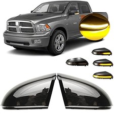 Sequential LED Side Mirror Turn Signal Light and Housing Driver smoked