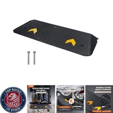 Versatile 2" Rise Rubber Threshold Ramp - Safe Access, 3.64 Ft, 33069 lbs Limit