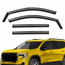 Sun Rain Visors Wind Rain Guards for 2024-2025 GMC Acadia SHATTERPROOF