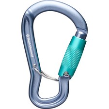 Black Diamond Gridlock Carabiner - Triple Lock Gray, One Size