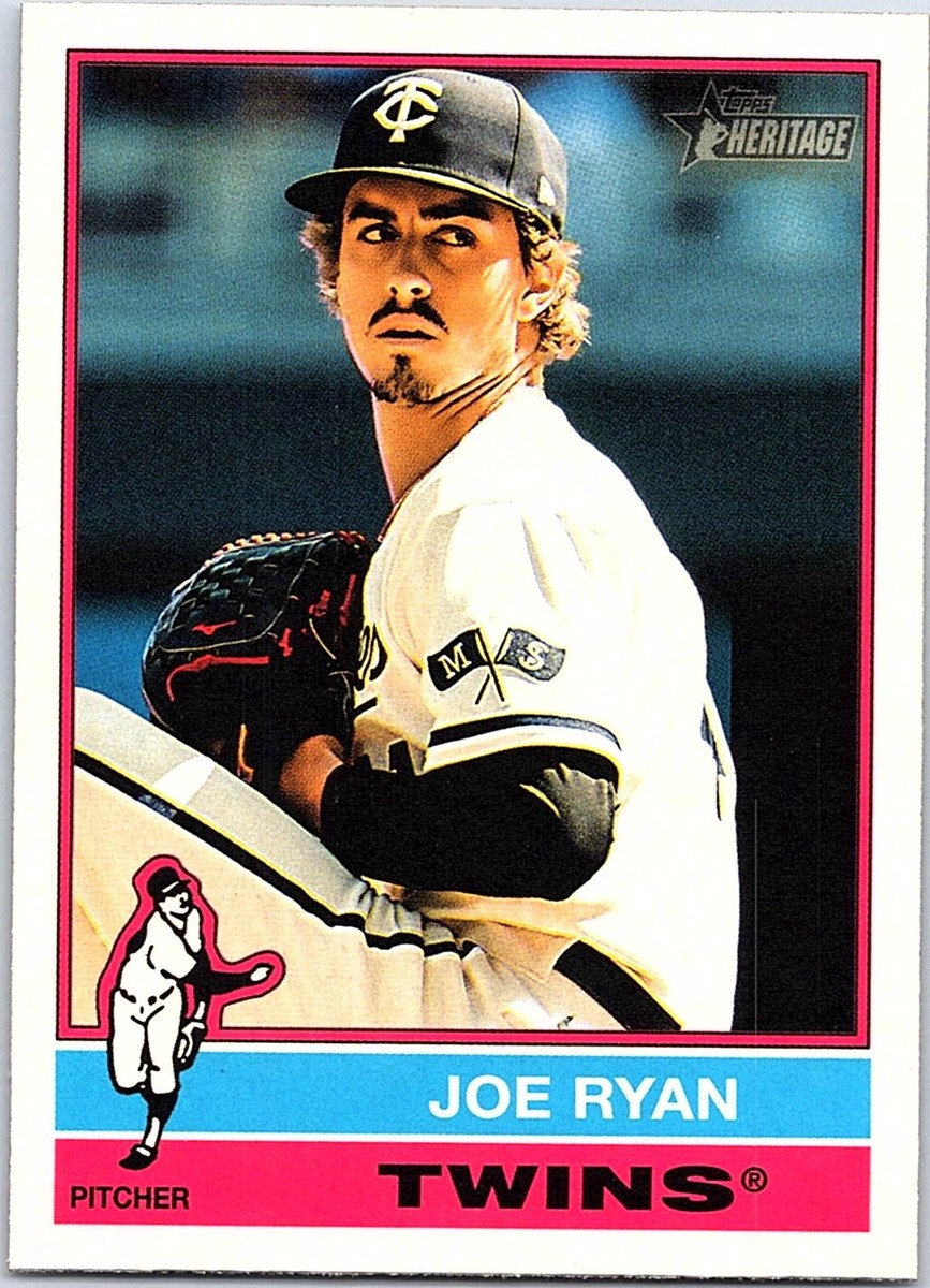 2025 Topps Heritage Baseball #276 Joe Ryan, Minnesota Twins | eBay