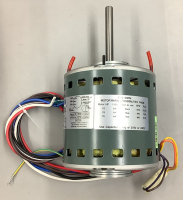 First Choice Y4636 AC Furnace Blower Motor 1/2HP 1075/3RPM 115V(R107)