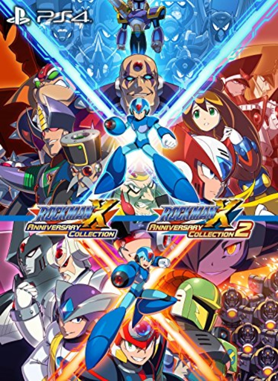 Rockman X Anniversary Collection 1 + 2 - PS4(Mega Man) w/Tracking# New Japan