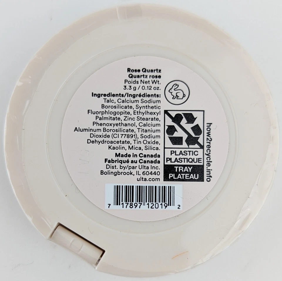 Ulta Oh My Glow Powder Highlighter In Rose Quartz 3.3g New & Sealed - Image 2 of 2