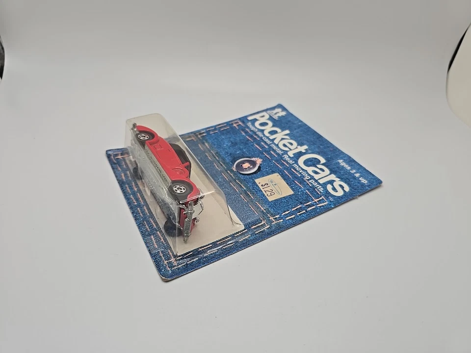 TG&Y Vintage 1982 Tomy Pocket Cars 1937 PACKARD CUPÉ ROADSTER Nuevo Sellado Foto 3 de 4