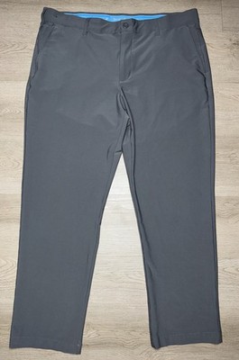 Birdie Bound Golf Pants Mens 40x30 Light Gray Stretch Flex Performance Dry