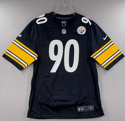Pittsburgh Steelers T.J. Watt #90 Home Black Game Jersey Men's S-3XL NWT