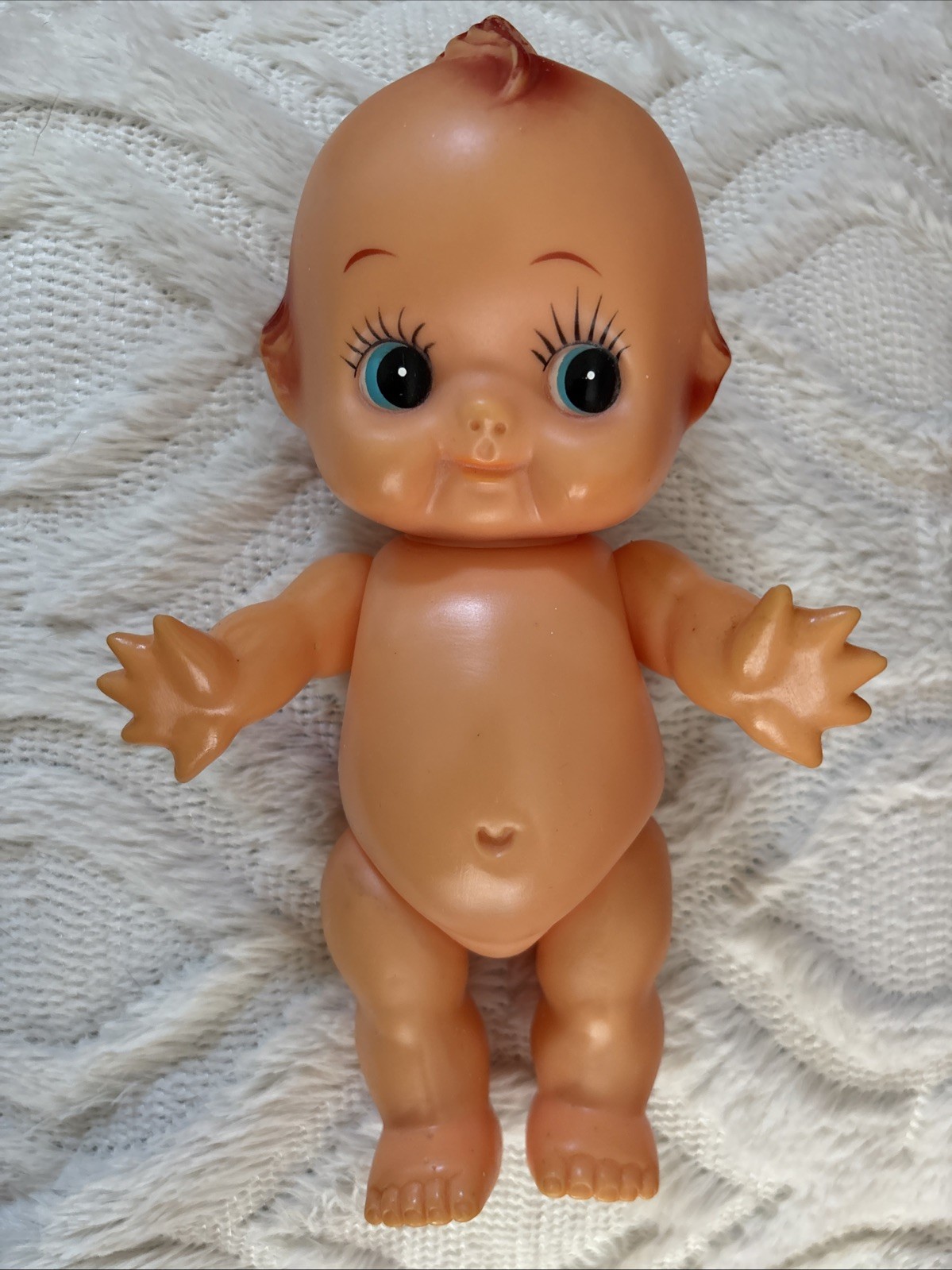 Vintage 8” Kewpie Doll Posable Soft Rubber Made in Japan