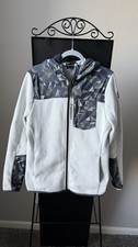 Peak Performance Navy and Gray Hooded Women J...