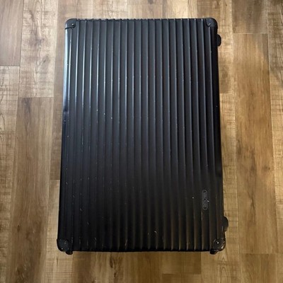 Rimowa x United Arrows Black 2-wheels Carry Case Suitcase CLASSIC FLIGHT USED