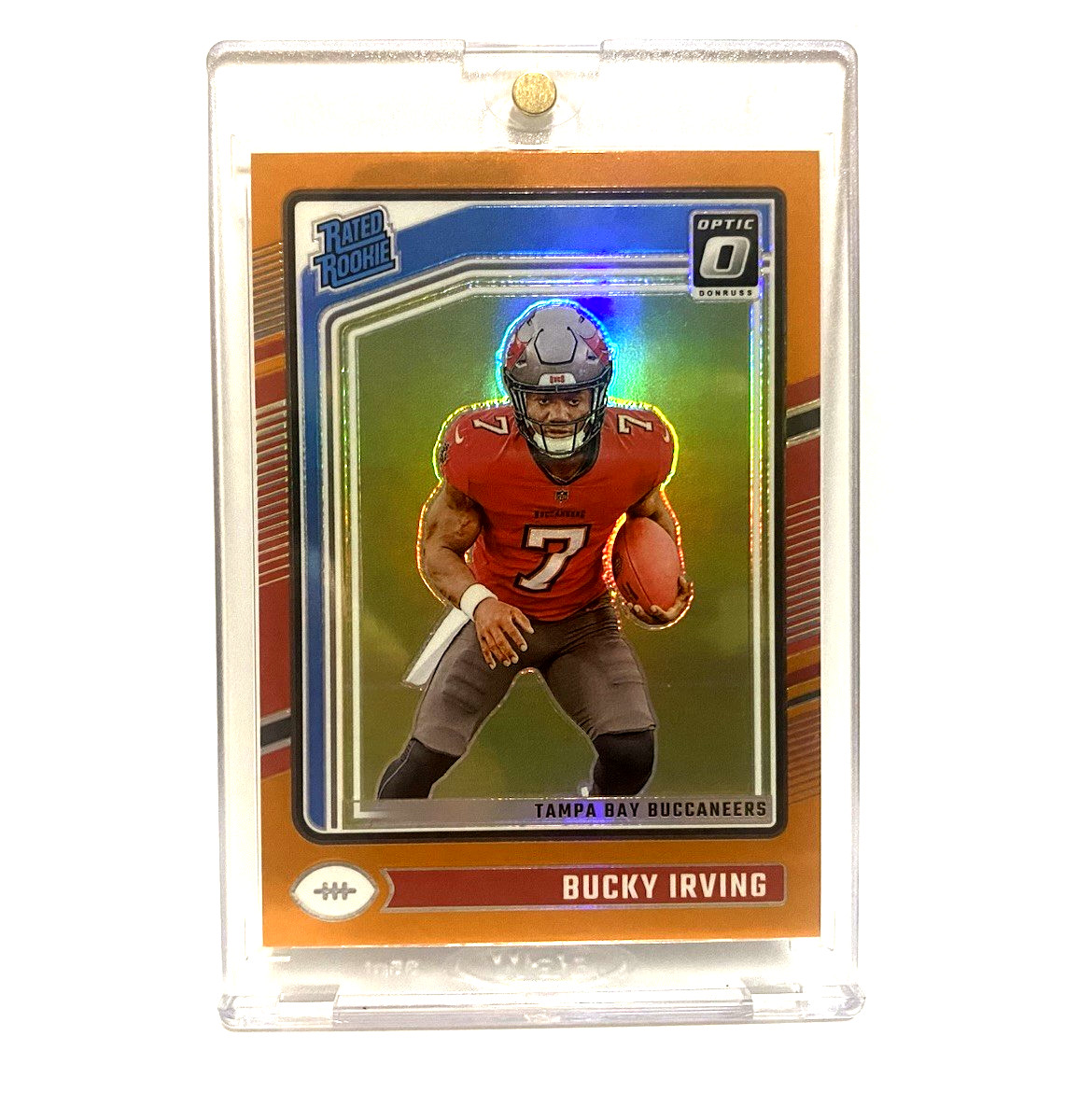 2024 Donruss Optic Bucky Irving Orange /249 Rated Rookie #216