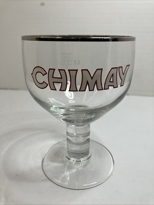 Chimay Belgian Ale Chalice Goblets Beer Glass .25cl 8oz