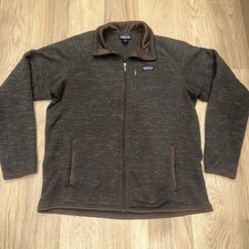 Patagonia Mens Better Sweater Fleece Jacket Size XL Dark Walnut Brown