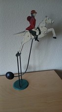 Wipp/ Pendelfigur Reiter mit Pferd...recht alt....