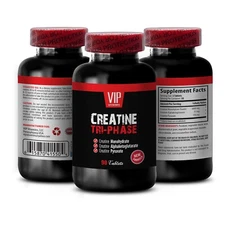 muscle growth tablets - Creatine Tri-Phase - Pyruvate dietary supplement 1B