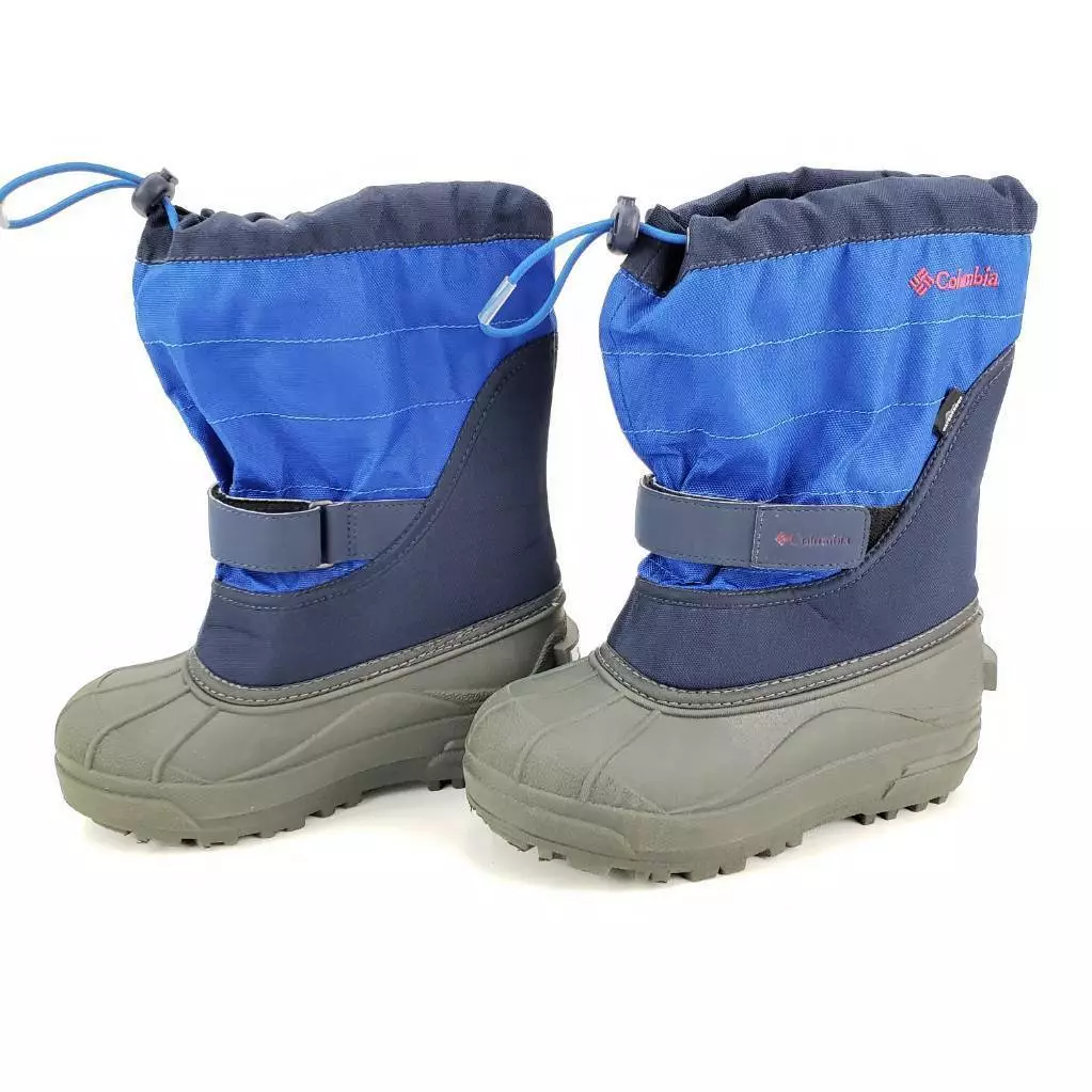 Columbia 2 Unisex Kids Winter Snow BY1302-464 Waterproof Blue | eBay