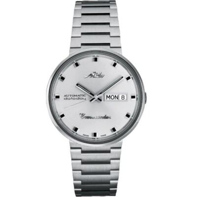 mido ② Mido Commander 1959 Auto 37mm Silver Dial Steel Men's Watch