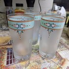 Set of 4 Noritake Boulder Ridge Tumblers/High Ball 12 oz Glasses NOB