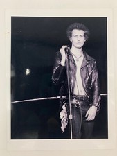 Sid Vicious Gelatin Photograph 8.5" X 11" Legends of Rock Black & White