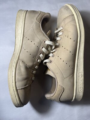 Adidas Herren Stan Smith Beige Wildleder Leder Sneaker EU 39,5 US7,5 UK6 S82264
