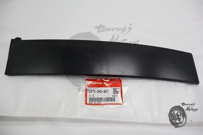 Honda Genuine CRX Left Side Door Sash Garnish B-Pillar OEM 72470
