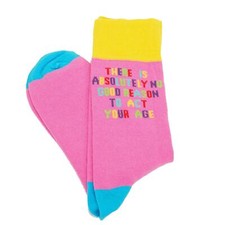 Men's Pair Novelty Socks Size 7-11 - Act Your Age