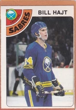 1978-79 O PEE CHEE HOCKEY BILL HAJT #108 SABRES NM *A10034