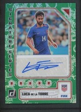 2023-24 LUCA DE LA TORRE 06/25 AUTO PANINI DONRUSS SIGNATURE SERIES FIFA DRAGON