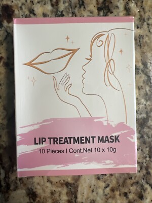 30 Pack Lip Mask Repair Plump Moisturizer Hydrogel Hypoallergenic (Blueberry)