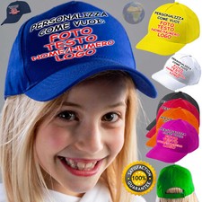 Personalized Cap  PRINT Lightweight Baseball Visor For Kids