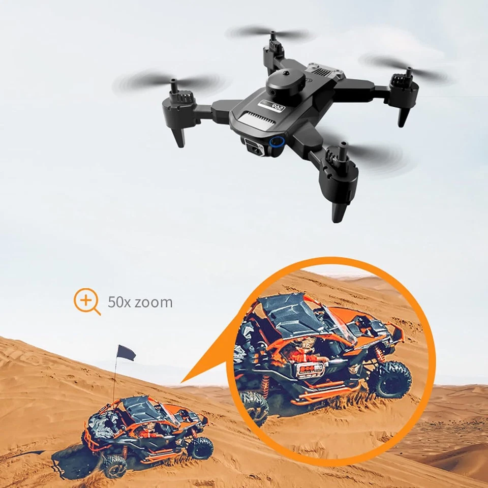 Mini Faltbar WiFi FPV Drohne Mit 4K-HD GPS Kamera Selfie RC Quadrocopter Drone - Bild 4 von 4