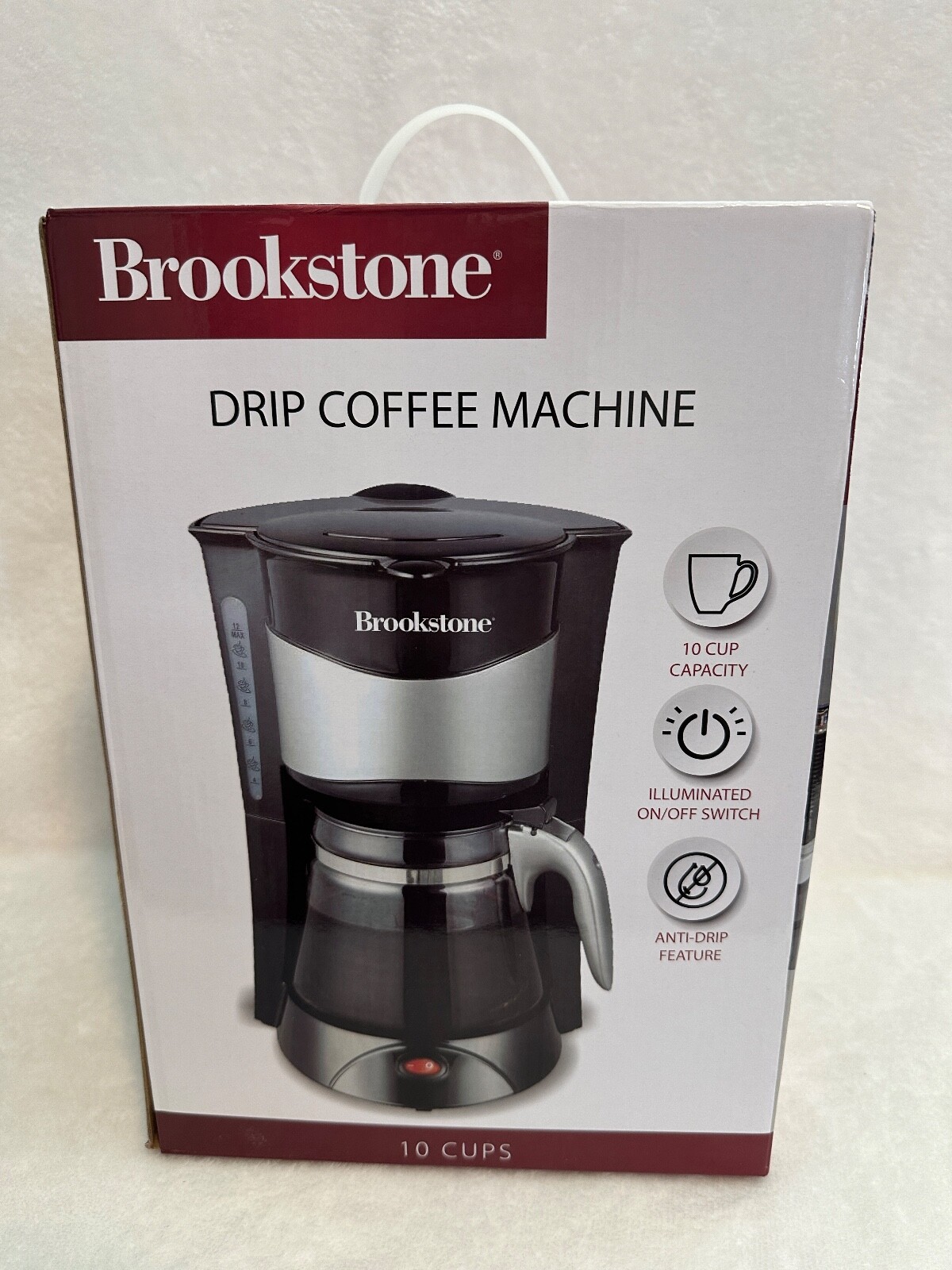 10 Cup ~ Anti Drip Feature New In Box!!