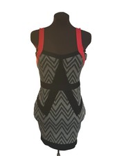 Marciano For Guess Bodycon Bandage Dress Women’s Size Large Black White Red