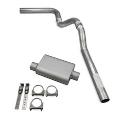 Fits 88-06 Chevrolet Silverado 1500 Mandrel Bent Exhaust w/ Performance Muffler