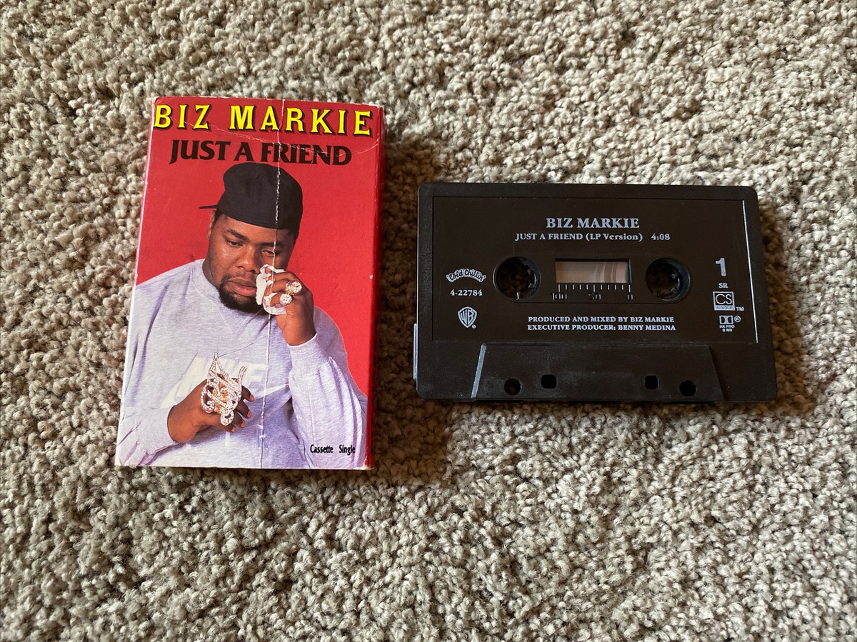 Vintage Biz Markie Just A Friend Cassette Single, 1966 Cold