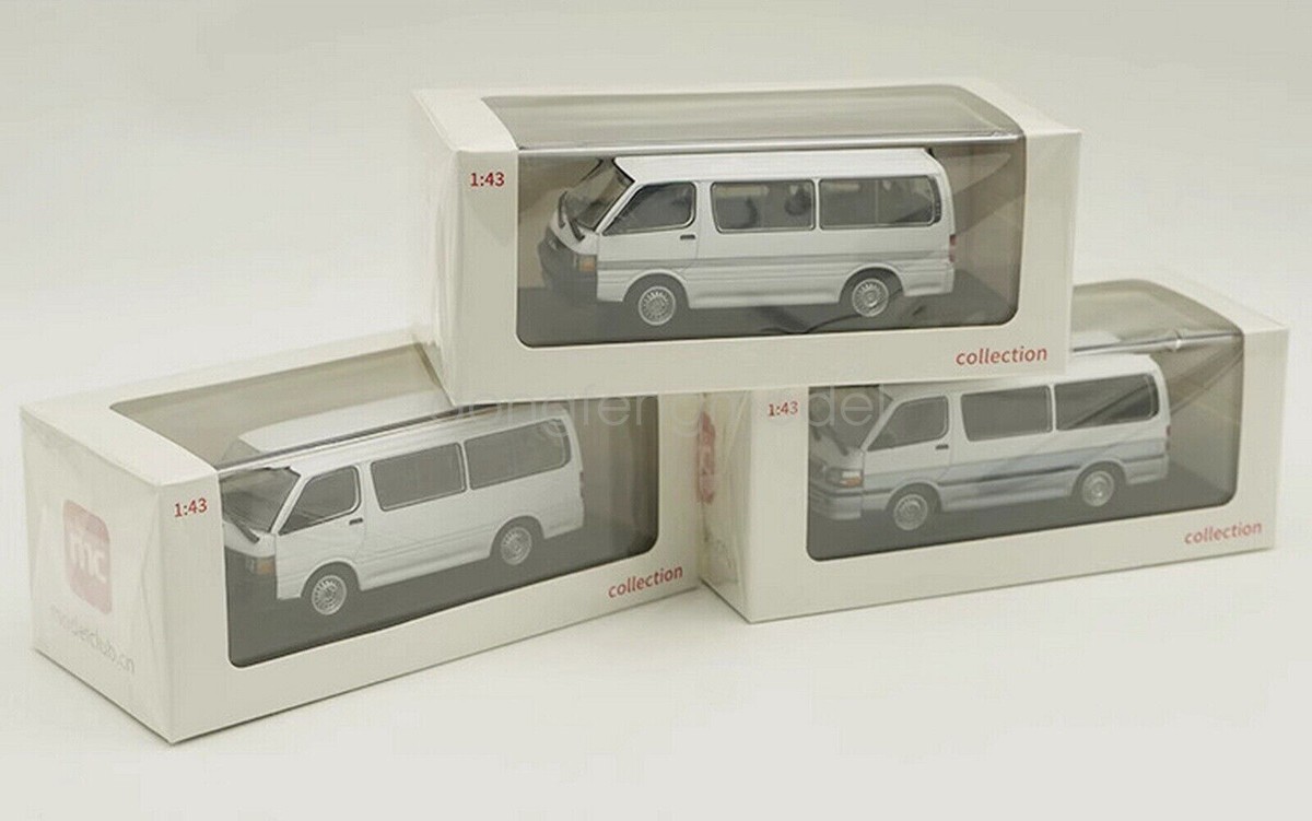 1/43 Scale TOYOTA HIACE White Diecast Car Model Toy