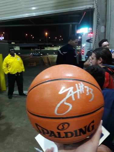 Tobias Harris Philadelphia 76ers Signed NBA Replica GAME Basketball PHOTO PROOF - Picture 5 of 6
