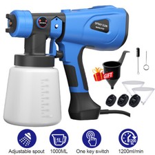 Electric Paint Spray Gun 1L Sprayer Handheld Outdoor Fence Garden wagner style