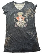 Johnny Depp Mad Hatter Disney Store M Sleepwear Night Gown Alice in Wonderland