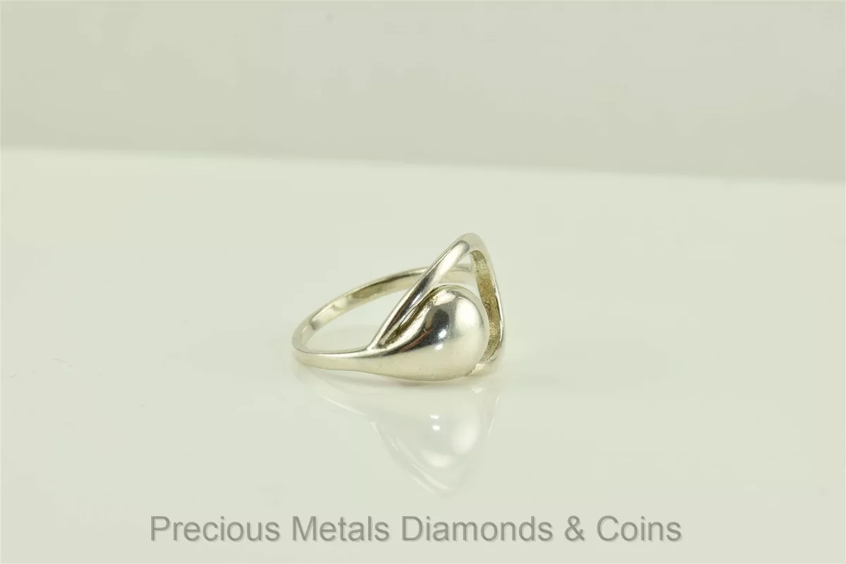 Sideways teardrop hotsell ring