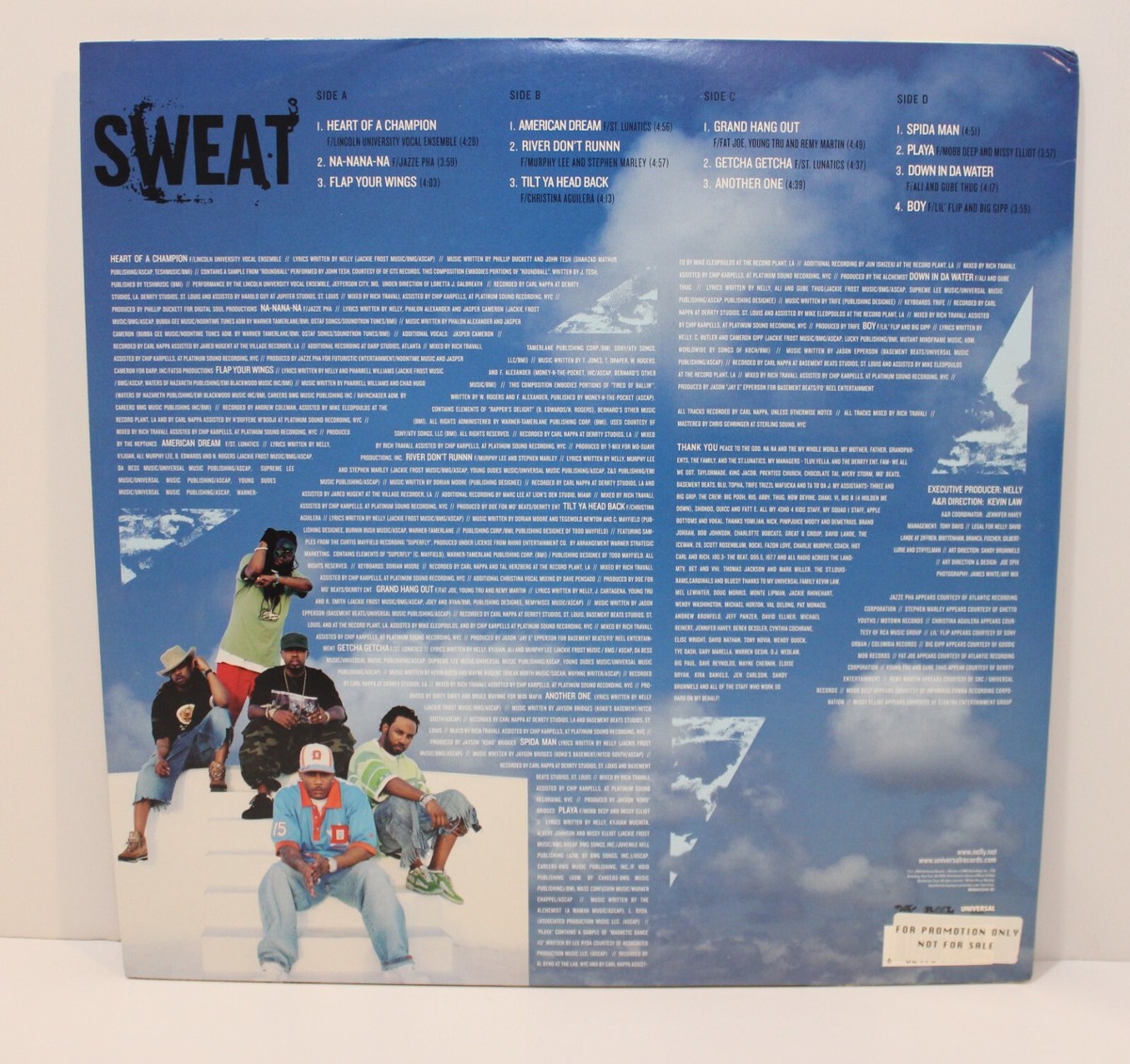 NELLY Sweat Music Album Vinyl ( 2004 ) 602498635667| eBay