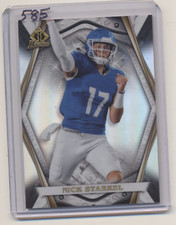 2021-2022 Topps Bowman U Football Invicta  Nick Starkel