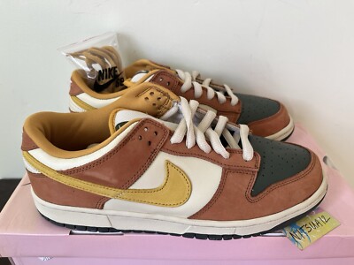304292-271 Nike Dunk Low Pro SB Sz 10.5 Vapour Mineral Yellow Vapor