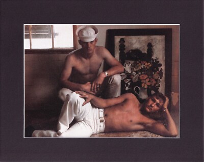 8X10 Matted Print Photo Picture: Marie Cosindas, Sailors Key West, 1966