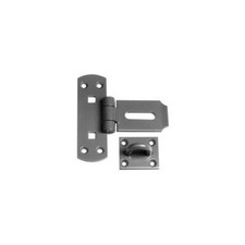 Vertical Locking Hasp And Staple Heavy Duty Bar Shed Door Gate (6inch)