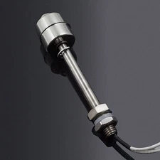 100MM Mini Stainless Steel Liquid Water Level Sensor Vertical Float Switch Tool